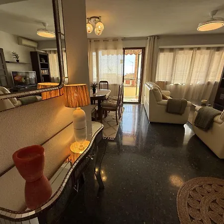 3 Junto A Playa Postiguet Con Terraza By Turihome * Alicante