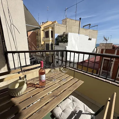 Apartamento 3 Junto A Playa Postiguet Con Terraza By Turihome