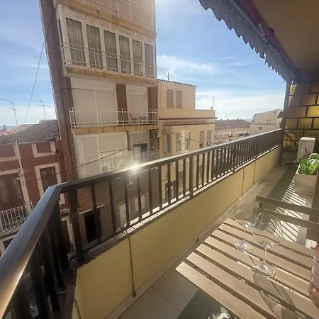 Apartamento 3 Junto A Playa Postiguet Con Terraza By Turihome *